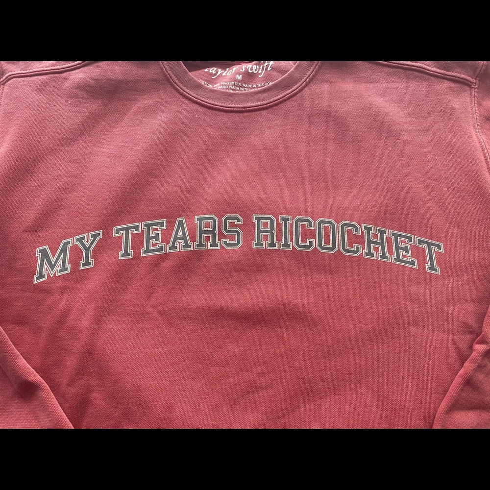 Taylor Swift My Tears Ricochet shirt